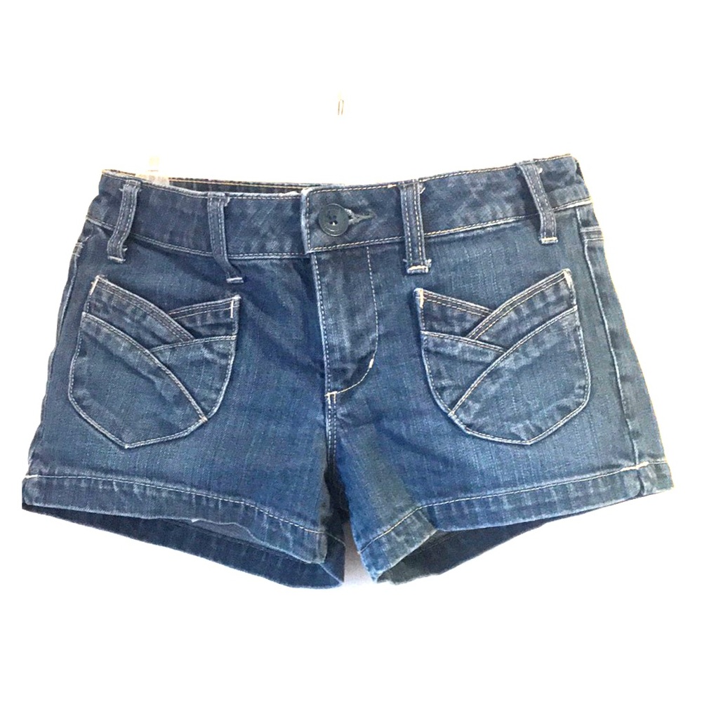 American Eagle Jean Pocket Shorts Sz 2